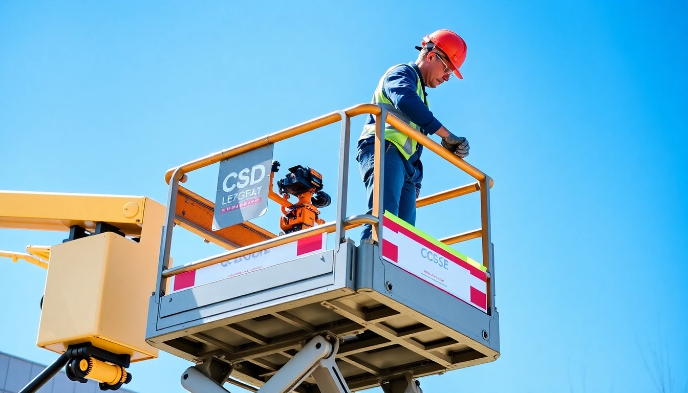 Streamlined Aerial Work Platforms Rental Solutions for Modern Construction