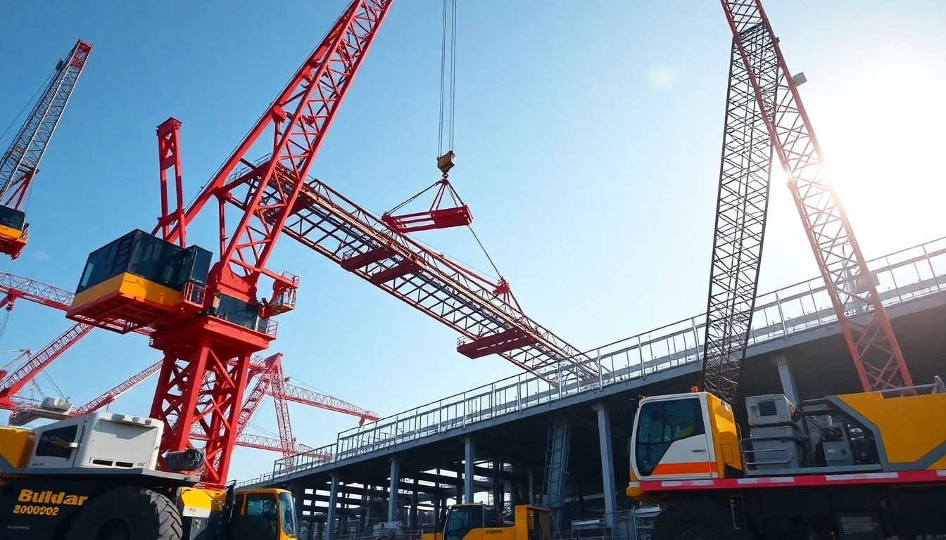 Comprehensive Crane Rental Solutions for Construction and Industry in the UK