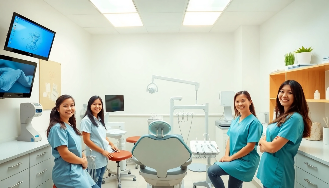 Ventura Bright Dental team providing friendly dental care in a modern, welcoming clinic setting